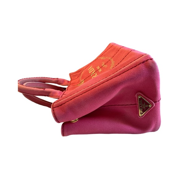 Prada Canapa PM in Pink - Picture 3 of 16